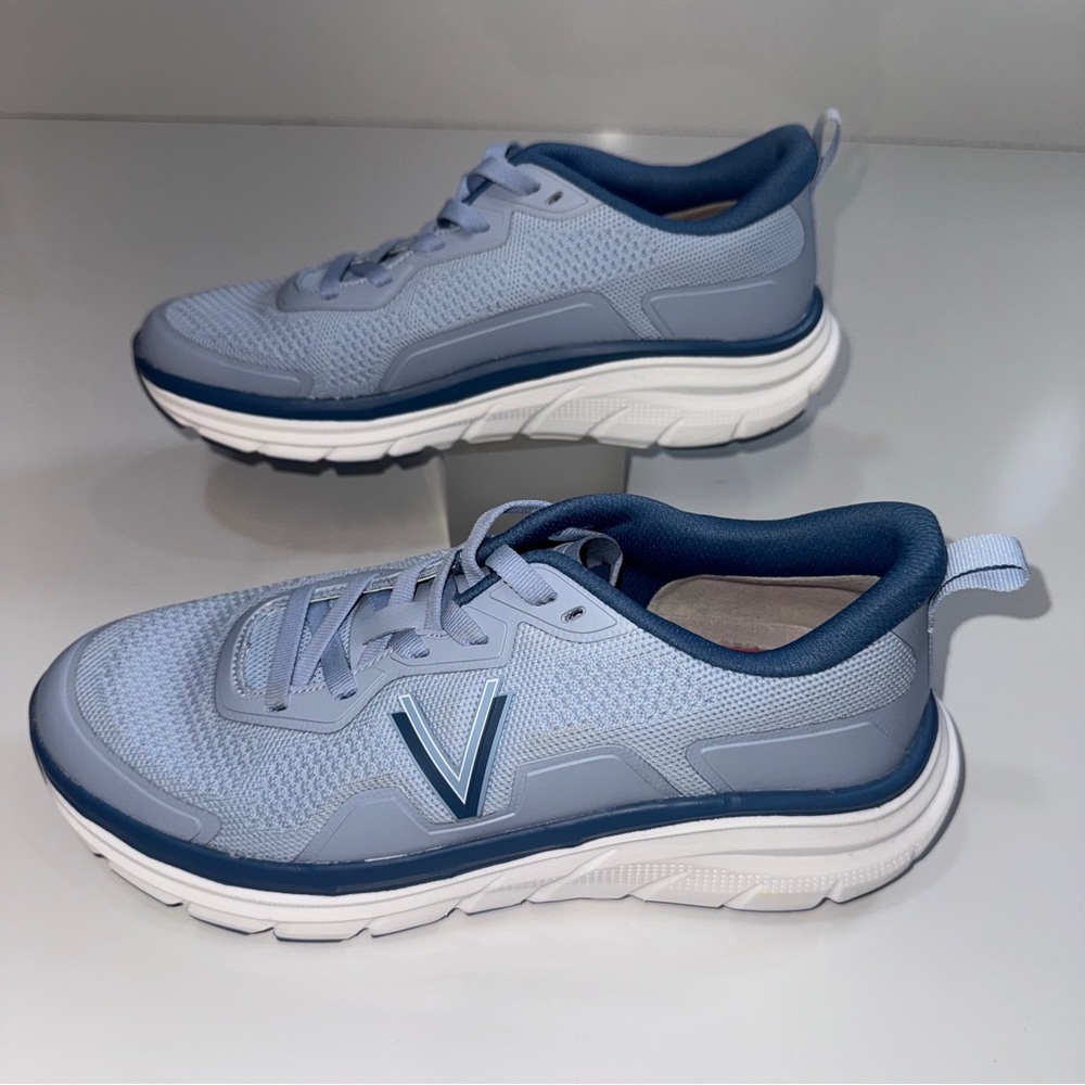 Vionic Walk Max Women’s Sneakers Size 9 Wide Light Blue Water Repellent Comfort - Picture 9 of 13
